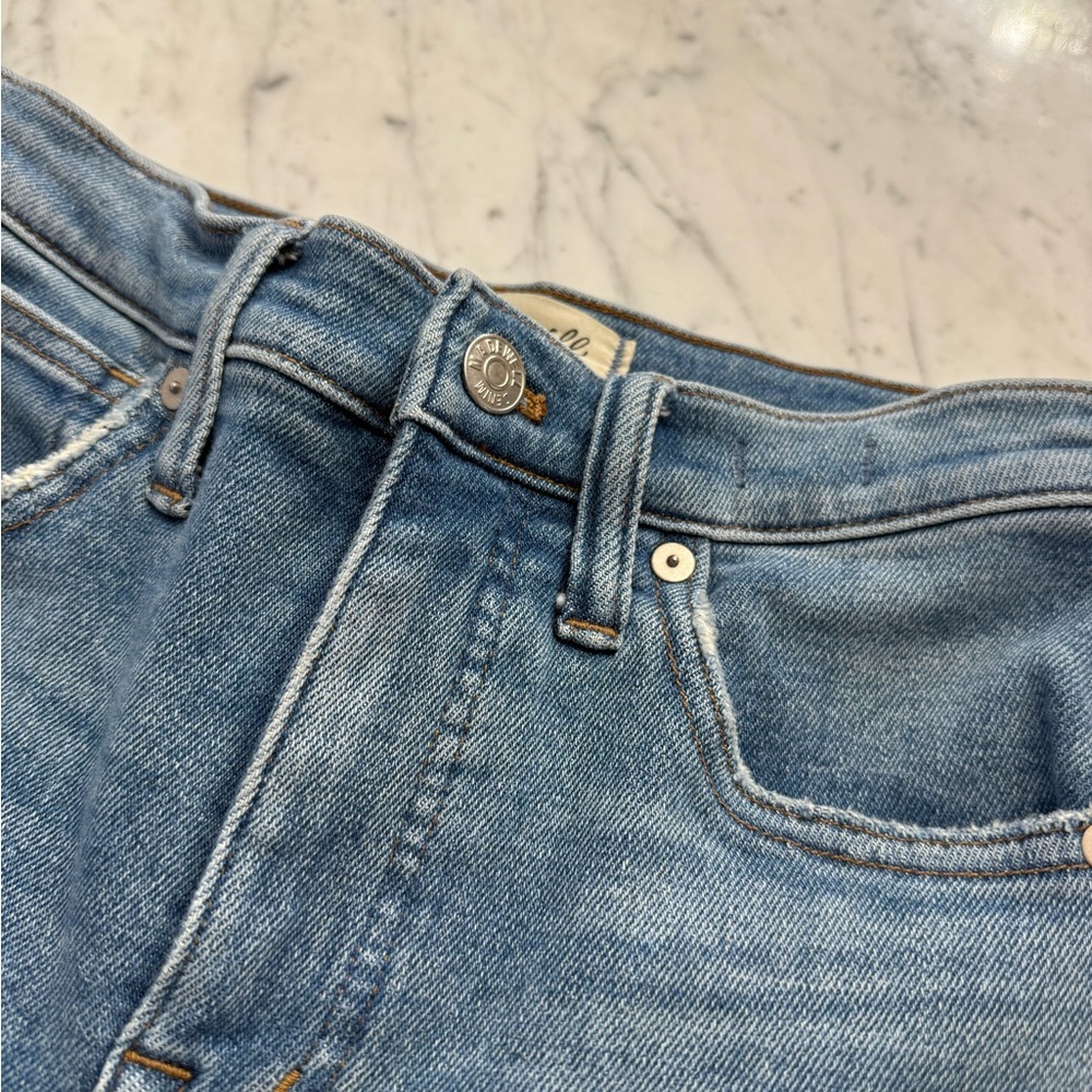 NEW Madewell Women’s Light Blue 10” High-Rise Skinny Jeans Size 26 / 2 US - Picture 4 of 8